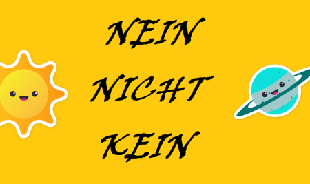 Negacije: nein / kein / nicht